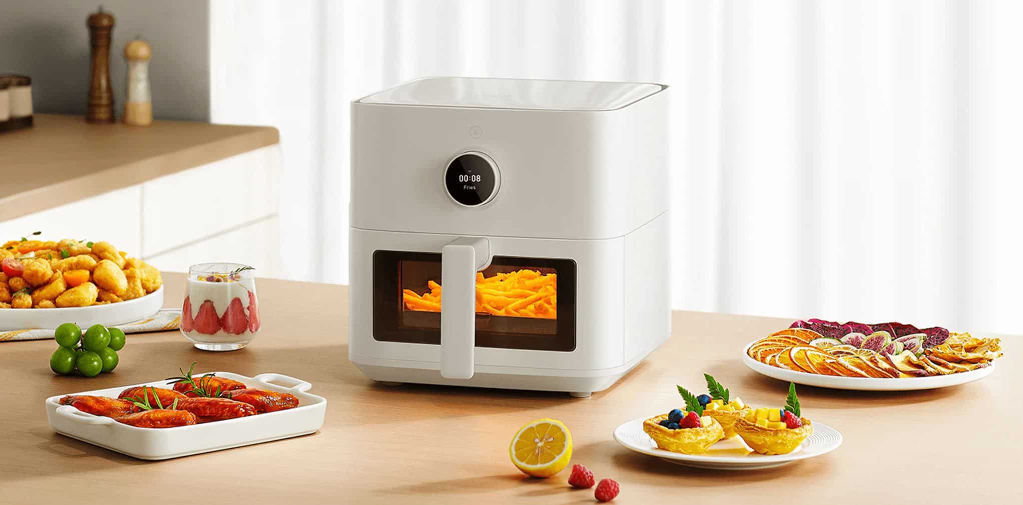 Летни рецепти без усилие с Xiaomi Blender и Smart Air Fryer 5.5L EU: смутита, фритати и хрупкави зеленчуци — бързо, вкусно и с по‑малко мазнина.