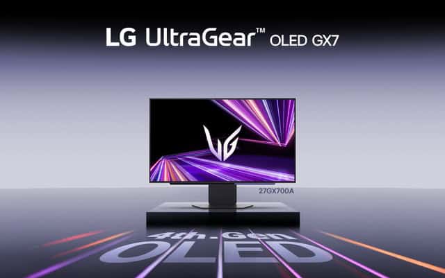 LG представи UltraGear™ 27GX700A – първия в света OLED гейминг монитор от 4-то поколение с DisplayHDR True Black 500 и пикова яркост от 1500 нита.