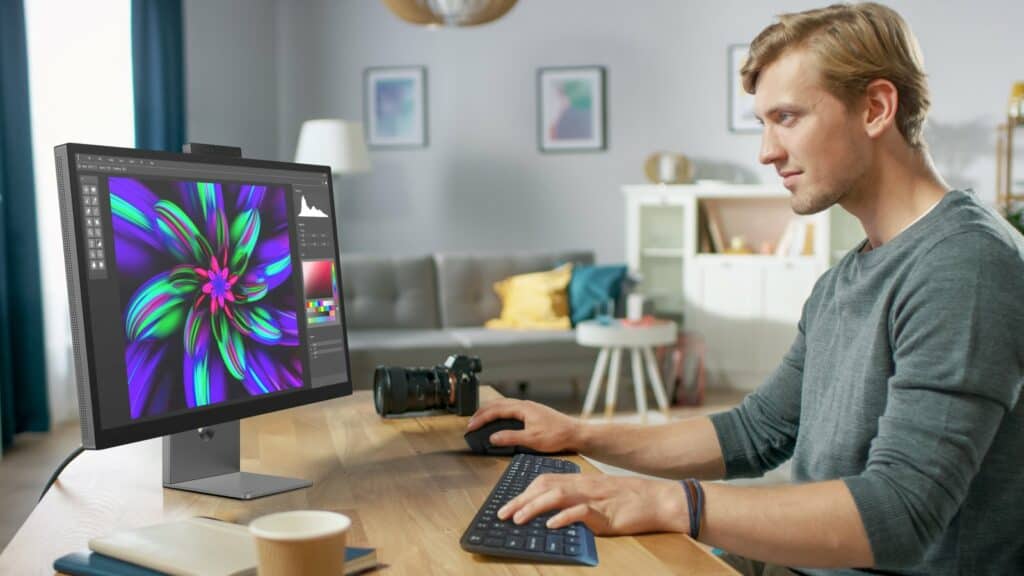 Philips Brilliance 27E3U7903 – нов 5K монитор за творци с UltraClear резолюция, Calman Ready, DisplayHDR 600, Thunderbolt 4 и премиум студиен дизайн.