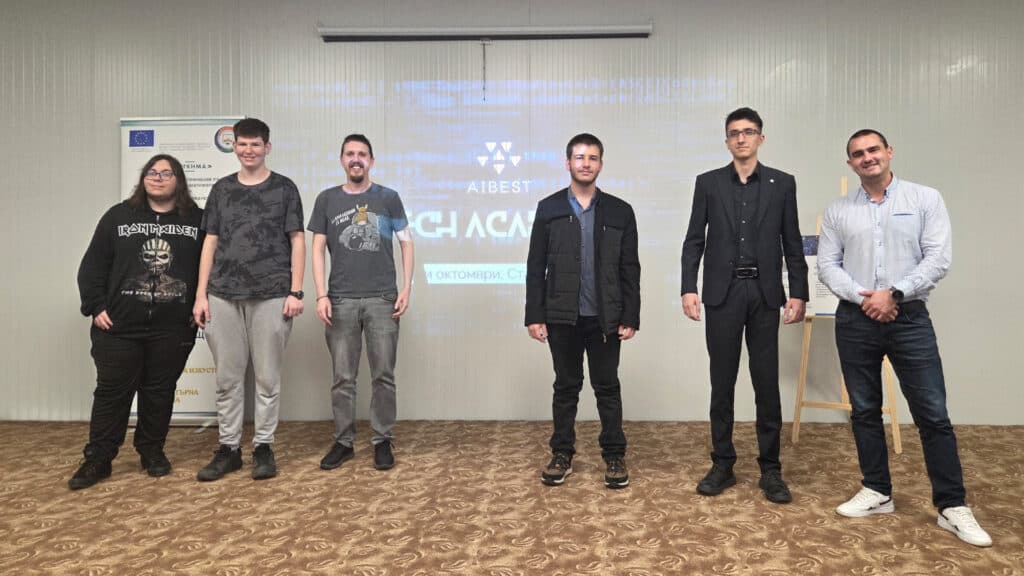 В Стара Загора се проведе втората Техническа академия на AIBEST. Пет ученически отбора представиха свои ИТ проекти, разработени с подкрепата на ментори от Infragistics, Scalefocus и ICT Strypes.