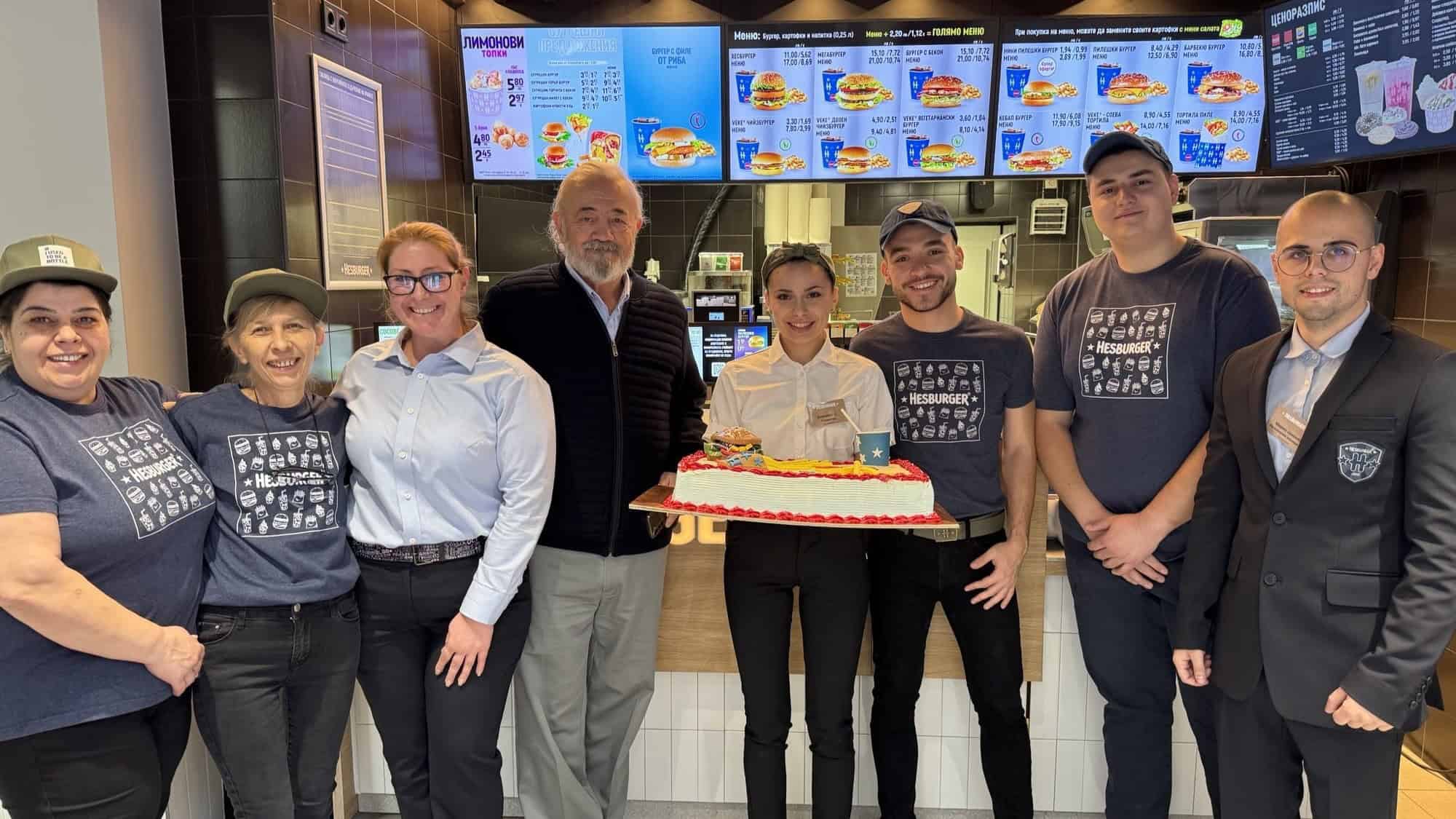 Hesburger открива 33-ия си ресторант в България – в Благоевград, след инвестиция от 1,5 млн. евро и с разкриване на 15 нови работни места.
