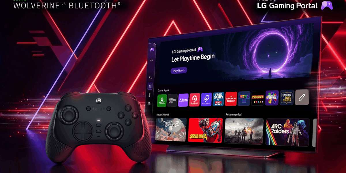 LG и Razer представиха на CES 2026 първия в света Bluetooth гейминг контролер с ултраниска латентност, сертифициран за LG Gaming Portal.