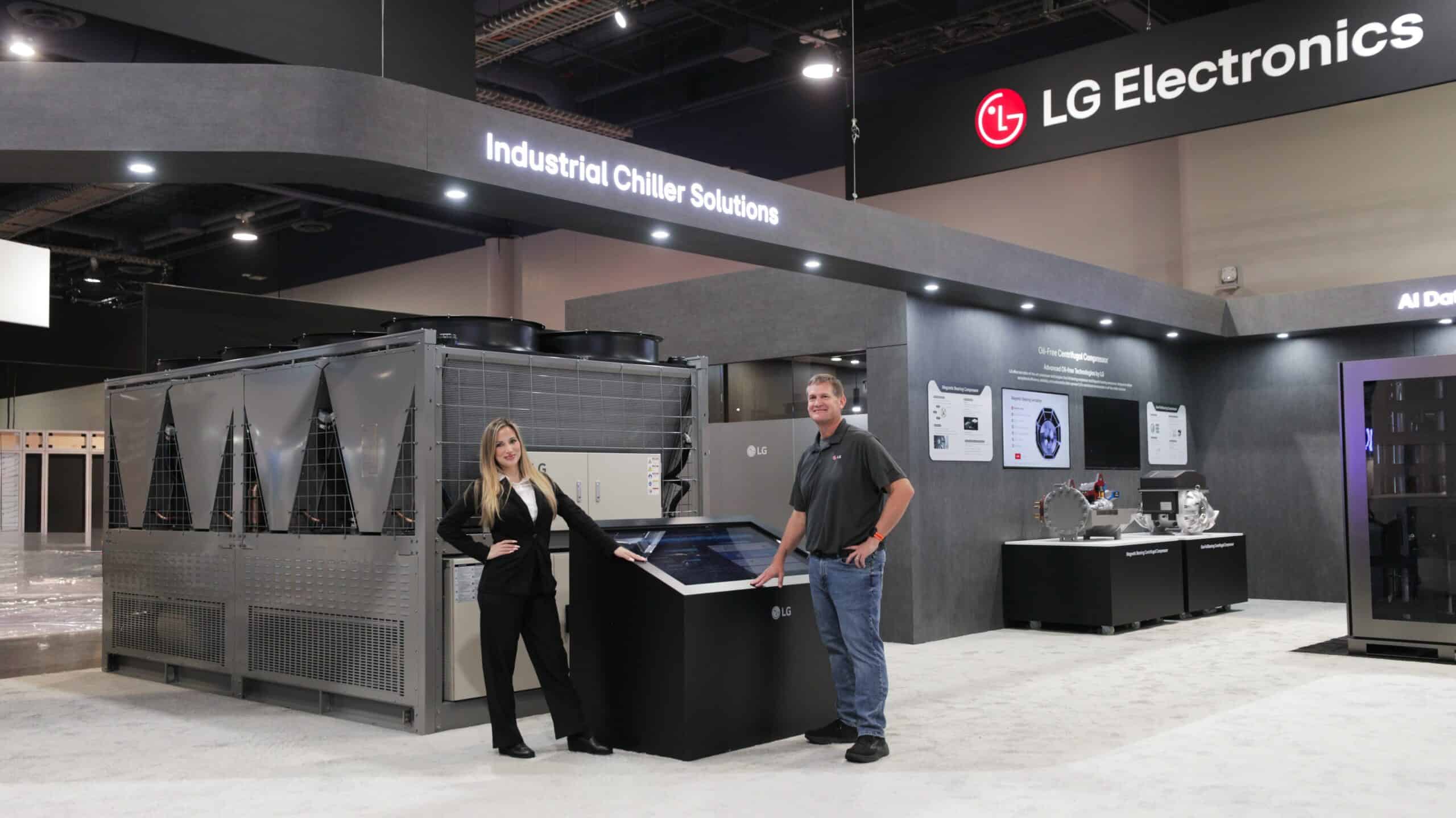 LG Electronics представи ново поколение HVAC и компонентни решения на AHR Expo 2026 в Лас Вегас с фокус върху ефективност и AI технологии.