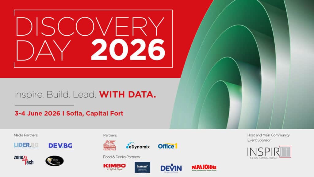 Discovery Day 2026 стартира регистрациите за шестото си издание. Двудневната конференция в София ще събере експерти по данни, AI и бизнес технологии.