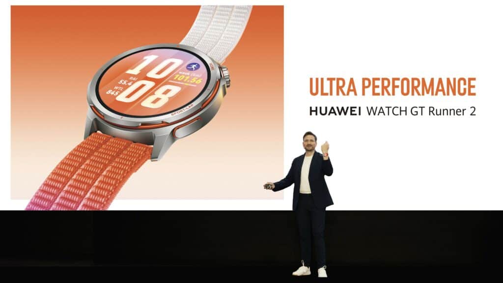 Huawei представи в Мадрид HUAWEI WATCH GT Runner 2 и нови носими устройства с фокус върху професионалното бягане, аудио технологиите и активния начин на живот.
