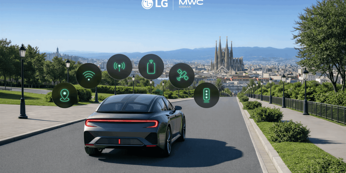 LG представя интелигентно телематично решение от ново поколение на MWC Barcelona 2026, интегриращо TCU и антена в един модул за по-висока ефективност и свързаност.
