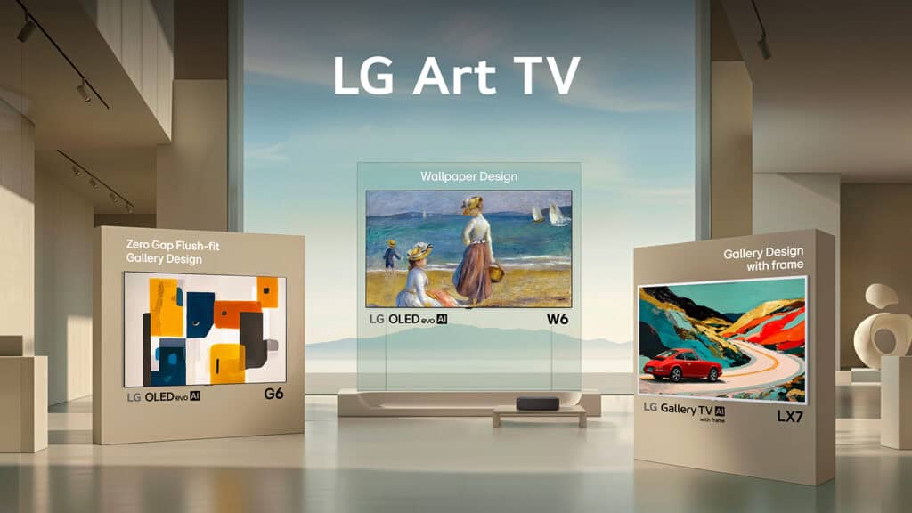 LG представи серията Art TV за 2026 г., която съчетава дизайнерски решения и OLED технологии за интеграция в домашния интериор.