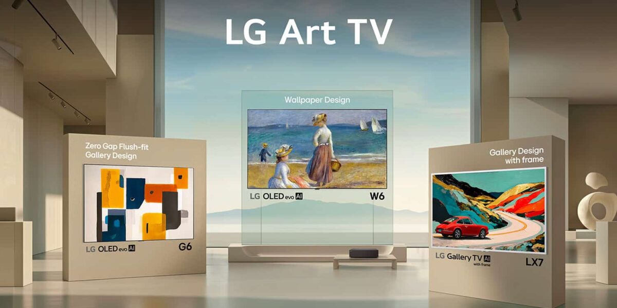 LG представи серията Art TV за 2026 г., която съчетава дизайнерски решения и OLED технологии за интеграция в домашния интериор.