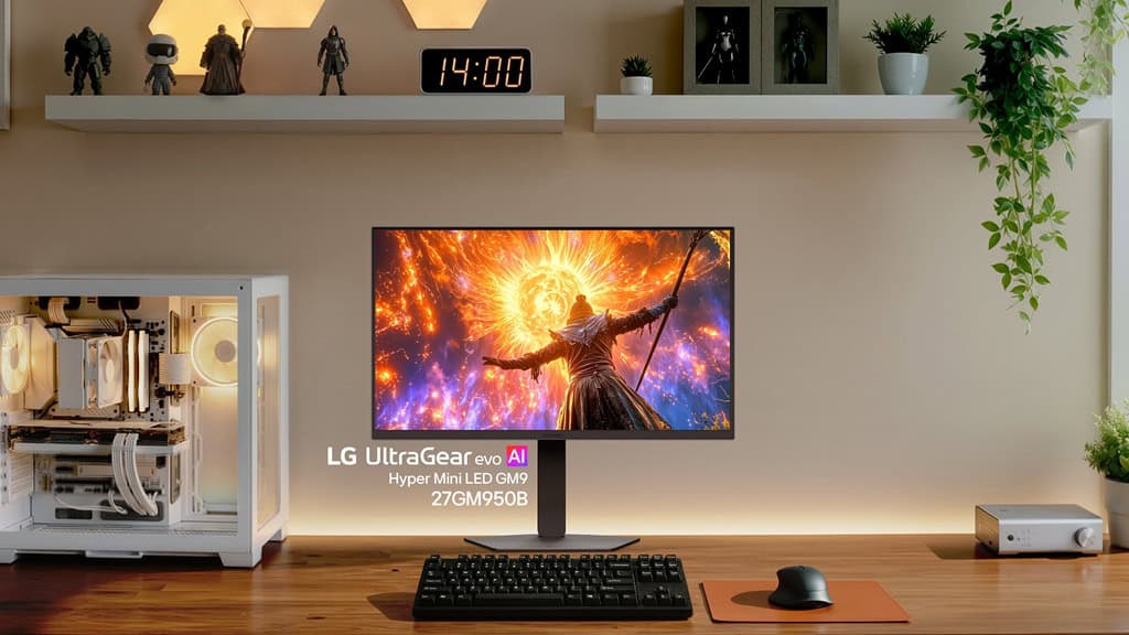 LG представи новия UltraGear evo™ GM9 – 5K гейминг монитор с Hyper Mini LED технология, AI функции и честота до 330Hz.